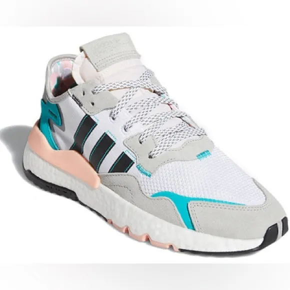 adidas Nite Jogger 'White Hi-Res Aqua' FV3852 | 6
