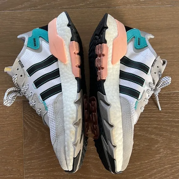 adidas Nite Jogger 'White Hi-Res Aqua' FV3852 | 6