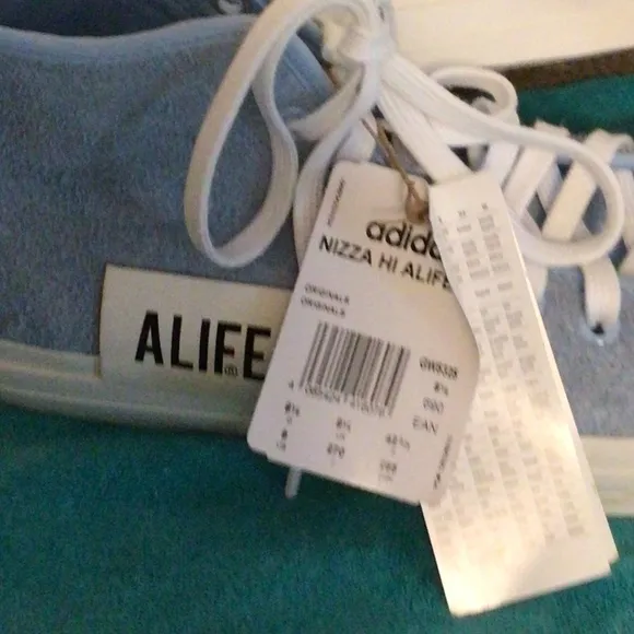 ADIDAS NIZZA HI ALIFE SUEDE SNEAKERS SZ 9 NWT