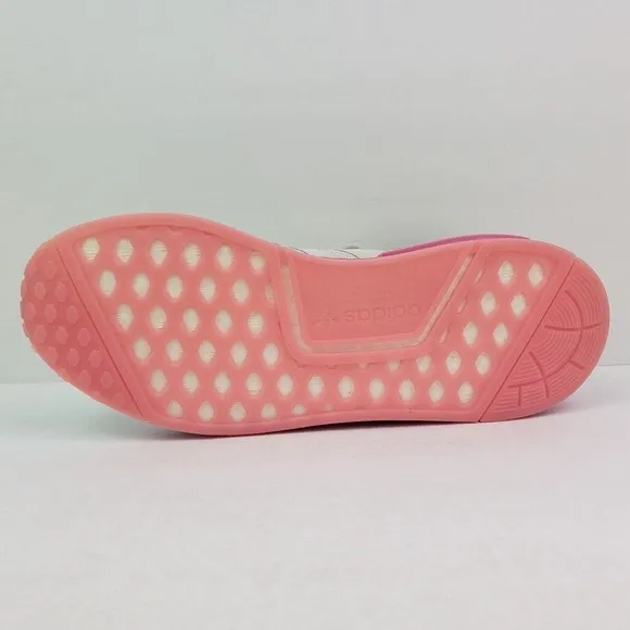 Adidas NMD R1 Womens Size 10 Gray Bliss Pink Running Sneaker Shoes GW9462