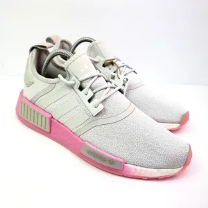 Adidas NMD R1 Womens Size 10 Gray Bliss Pink Running Sneaker Shoes GW9462