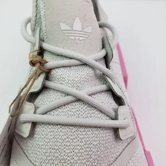 Adidas NMD R1 Womens Size 10 Gray Bliss Pink Running Sneaker Shoes GW9462