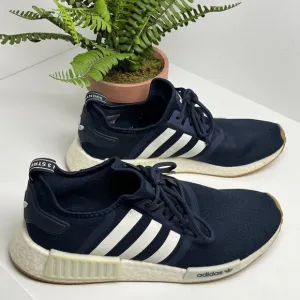 Adidas NMD_R1 Boost Shoes Navy White Gum Men's Athletic Shoes GY6057 Size 12