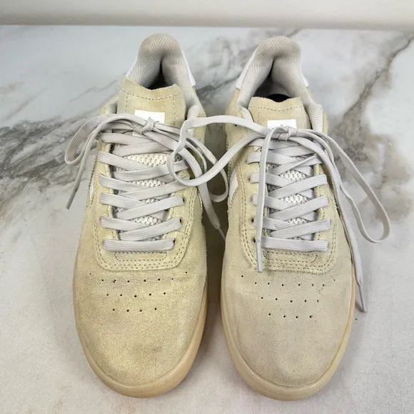 Adidas Originals Men's 3ST.004 Beige Suede Skateboarding Trainers Sneakers, 8.5