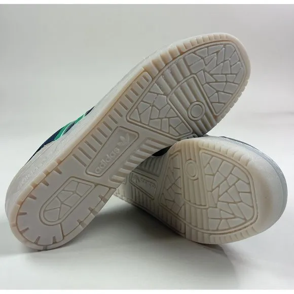 Adidas Originals Rivalry Low Mens Blue Green Basketball Shoes Sneakers FZ6326