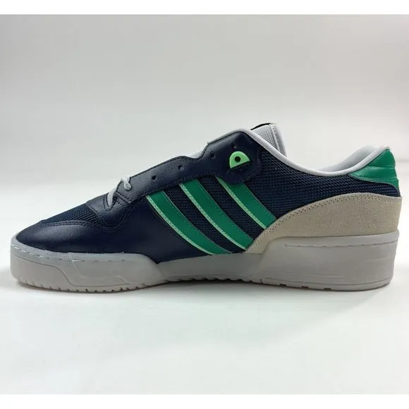 Adidas Originals Rivalry Low Mens Blue Green Basketball Shoes Sneakers FZ6326