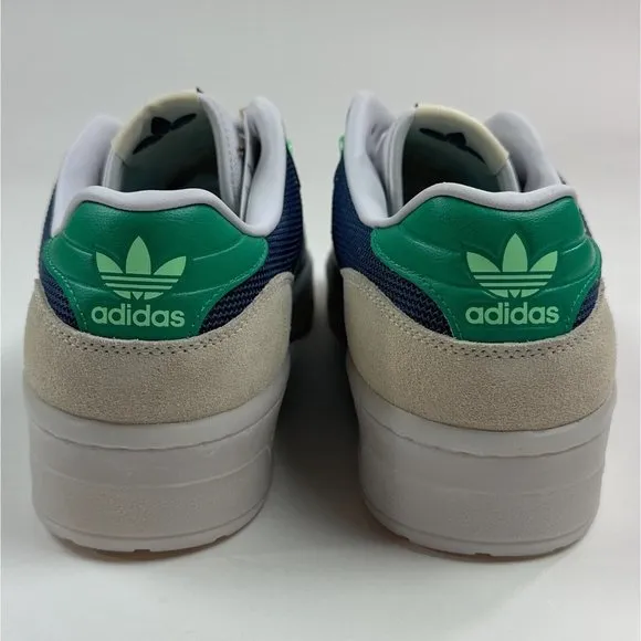 Adidas Originals Rivalry Low Mens Blue Green Basketball Shoes Sneakers FZ6326