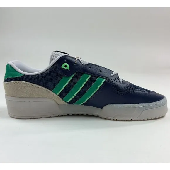 Adidas Originals Rivalry Low Mens Blue Green Basketball Shoes Sneakers FZ6326