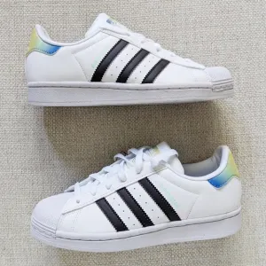 adidas Originals Superstar J Shoes White Scratch Me HR0317_040 Big Kids 4.5Y