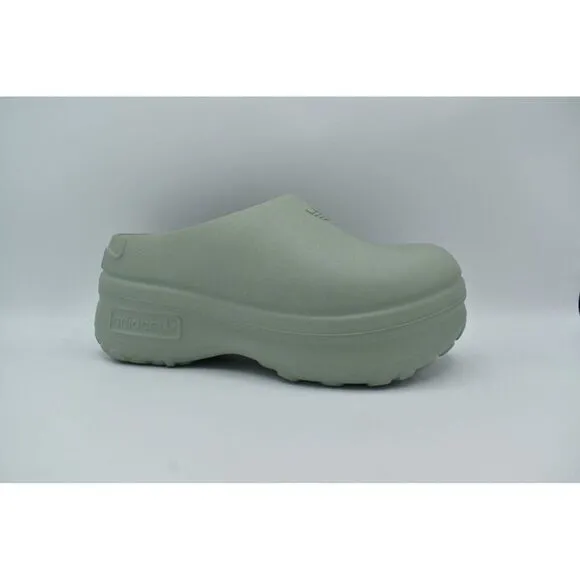 Adidas Originals Womens Size 9 Adifom Stan Mule Slip On Silver Green Shoes