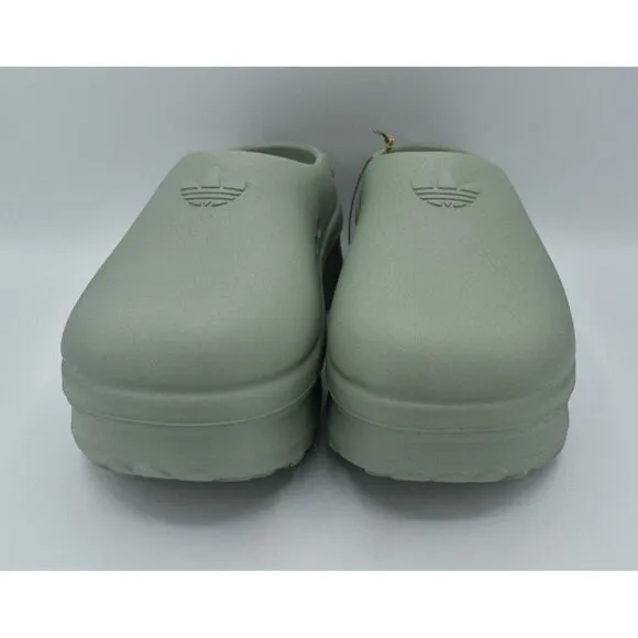 Adidas Originals Womens Size 9 Adifom Stan Mule Slip On Silver Green Shoes