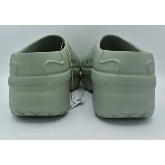 Adidas Originals Womens Size 9 Adifom Stan Mule Slip On Silver Green Shoes