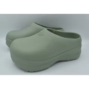 Adidas Originals Womens Size 9 Adifom Stan Mule Slip On Silver Green Shoes