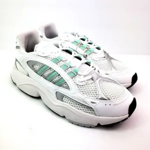 Adidas Ozmillen Mens Size 10 White Clear Mint Silver Running Sneaker Shoes IF656