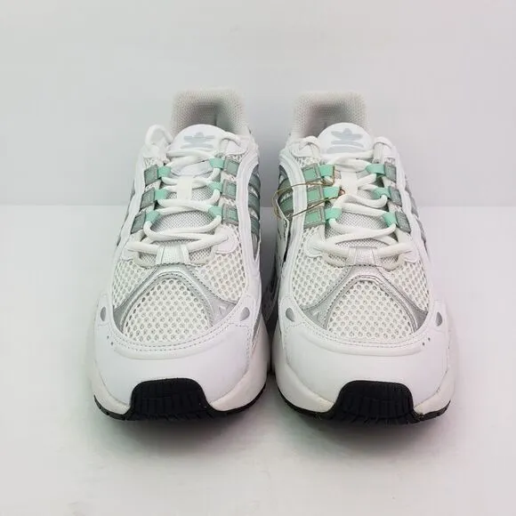 Adidas Ozmillen Mens Size 10 White Clear Mint Silver Running Sneaker Shoes IF656
