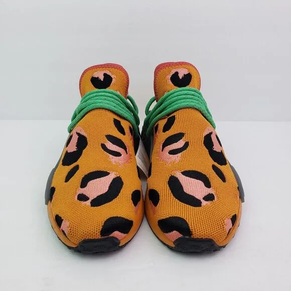 Adidas Pharrell Williams x NMD Human Race Mens Sz 9.5 Animal Print Sneaker Shoes