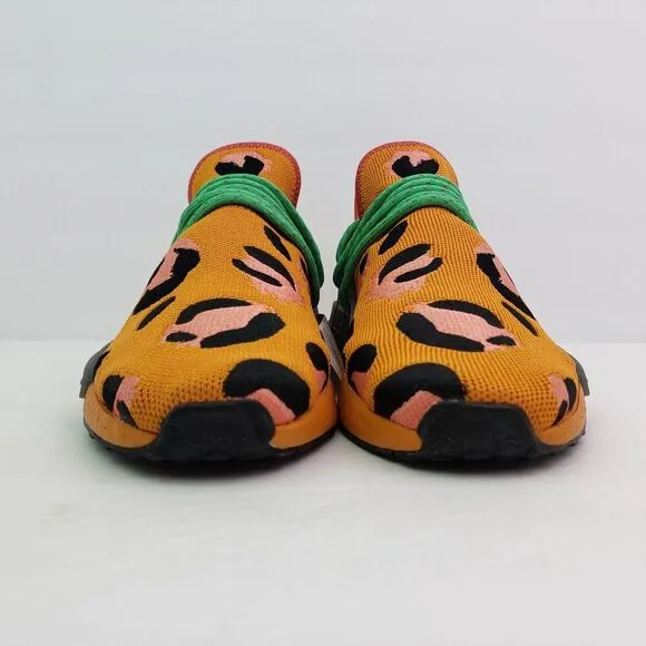 Adidas Pharrell Williams x NMD Human Race Mens Sz 9.5 Animal Print Sneaker Shoes