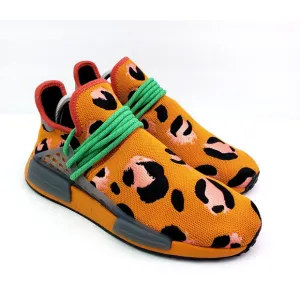 Adidas Pharrell Williams x NMD Human Race Mens Sz 9.5 Animal Print Sneaker Shoes
