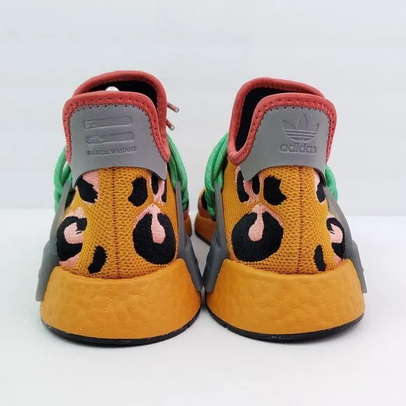 Adidas Pharrell x NMD Human Race mens Size 10.5 Animal Print Sneaker Shoes GZ443