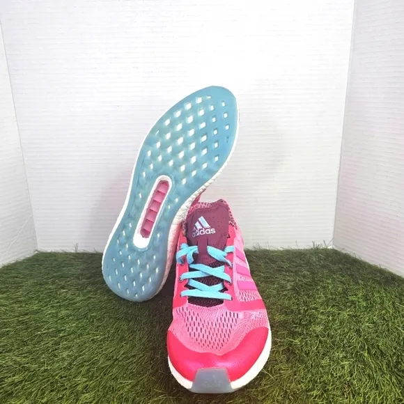 Adidas Pink Rocket Boost Sneakers