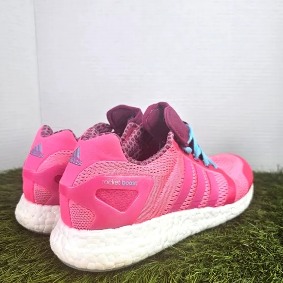 Adidas Pink Rocket Boost Sneakers