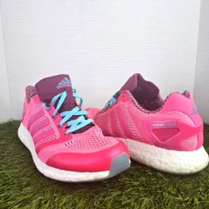 Adidas Pink Rocket Boost Sneakers