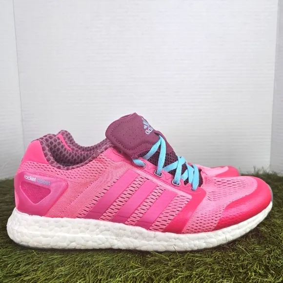 Adidas Pink Rocket Boost Sneakers