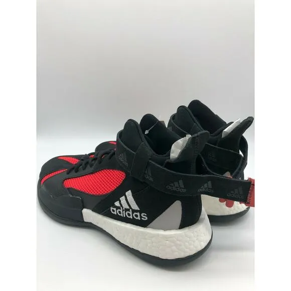 adidas Posterize Men's Basketball Core Black Shock Red Silver EG6879 Size 11🛒