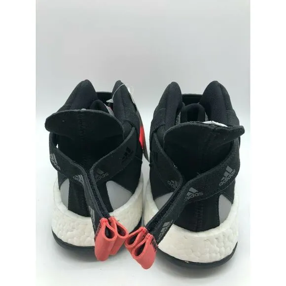 adidas Posterize Men's Basketball Core Black Shock Red Silver EG6879 Size 11🛒