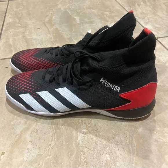 Adidas Predator 20.3 IN Active Red Men's Soccer Shoes EF2209 Sz 9