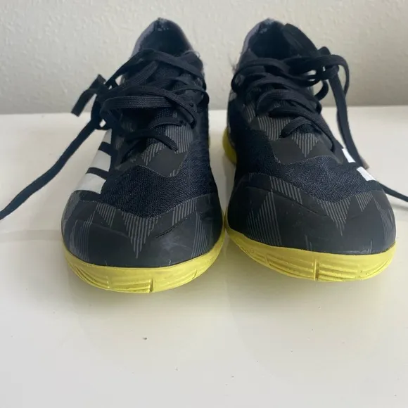 Adidas predator 4.5 usa Black and Yellow Athletic Shoes