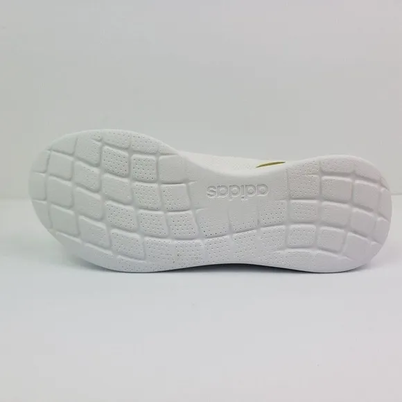Adidas PureMotion SE Womens Size 9 White Gold Athletic Sneaker Shoes GX2183