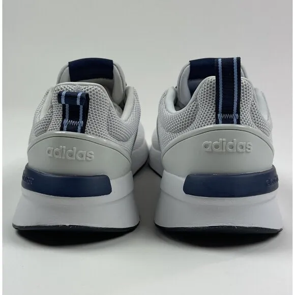Adidas Racer TR21 Men Size 11.5 Wide White Low Running Shoes Sneakers HP2730