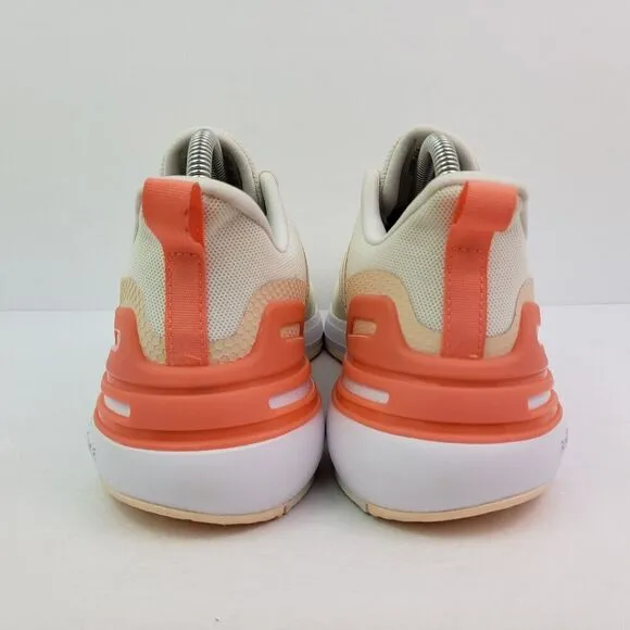 Adidas RapidaSport K Girls Size 7Y Womens Sz 8 Off White Solar Red Sneaker Shoes