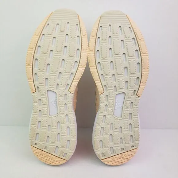 Adidas RapidaSport K Girls Size 7Y Womens Sz 8 Off White Solar Red Sneaker Shoes