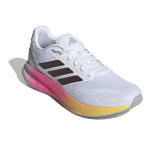 Adidas Run Falcon 5 White and Pink Athletic Shoes Gym Training Men’sSize 11.5