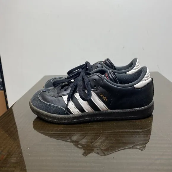Adidas Samba Classic Black Gum Sneakers Shoes Boy's 3