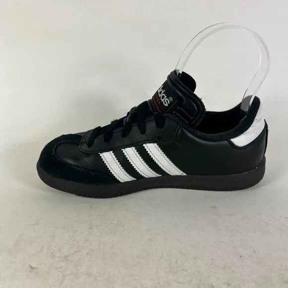 Adidas Samba Classic Soccer Shoes Kid's 1.5 Black Lace Up Youth 1 Soccer 036516