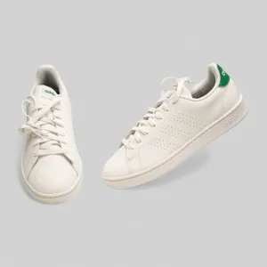 Adidas Shoes Men’s size 8 Advantage Lifestyle Casual Sport White Green GZ5300