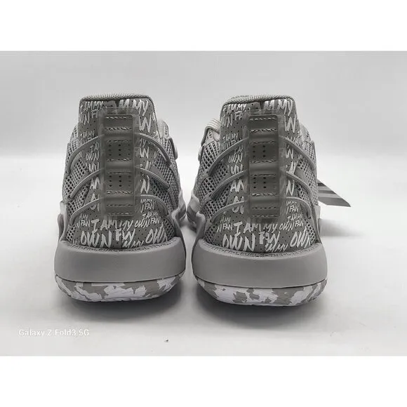 Adidas SM Dame 7 Mens Basketball Shoes Gray FY4249 Size 7