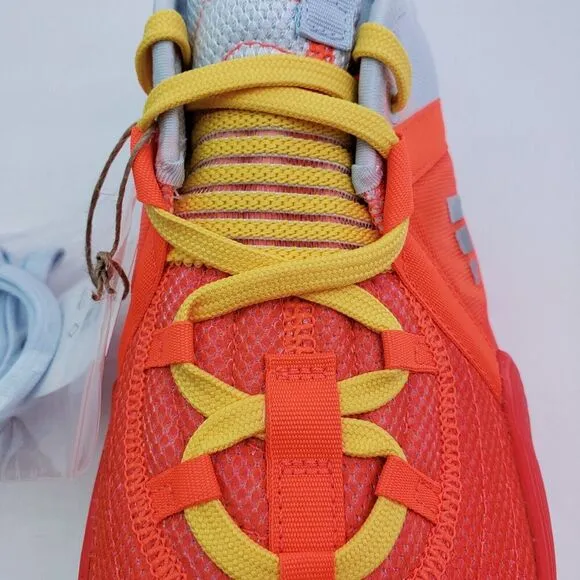 Adidas SMU Exhibit Select Womens Size 8 Solar Red Basketball Sneaker Shoes IF459