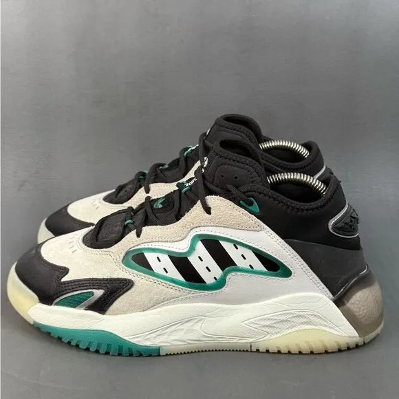 Adidas Streetball 2 'White Black Glory Green' sneaker shoes men’s size 9