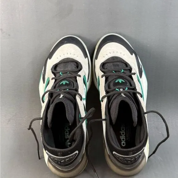Adidas Streetball 2 'White Black Glory Green' sneaker shoes men’s size 9