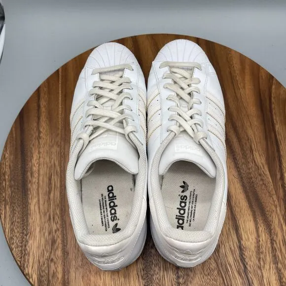 Adidas Superstar Foundation Mens Size 13 B27136 White Casual Shoes Sneakers