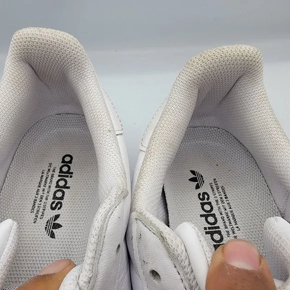 Adidas Superstar Pure Men 10.5 Athletic Sneaker Casual Shoes White FZ2153