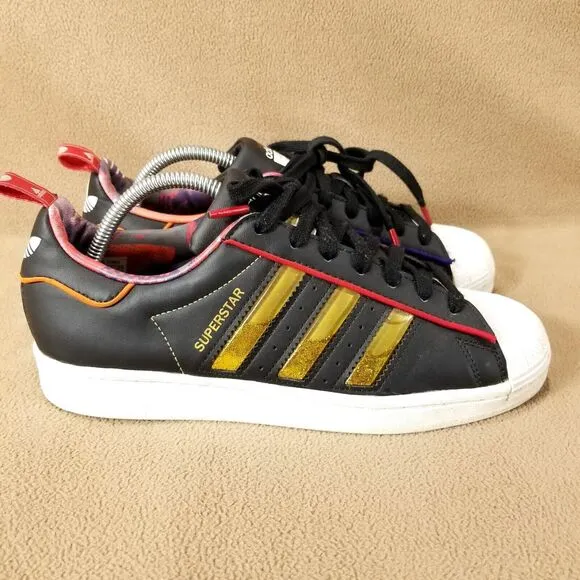 Adidas Superstar  Shoes Liquid Gold Stripes S24184 Men's Size 7