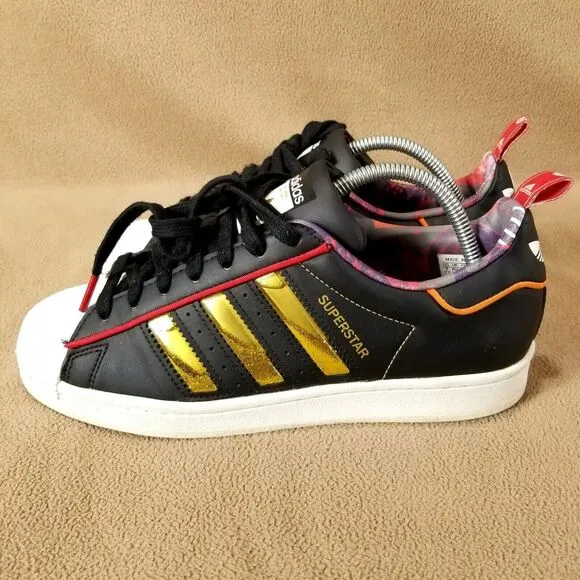 Adidas Superstar  Shoes Liquid Gold Stripes S24184 Men's Size 7