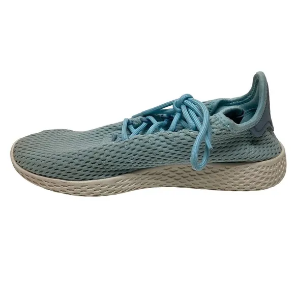 Adidas Tennis Hu X Pharrell Williams Ice Blue CP9802 Youth 6.5 Sneaker Shoes