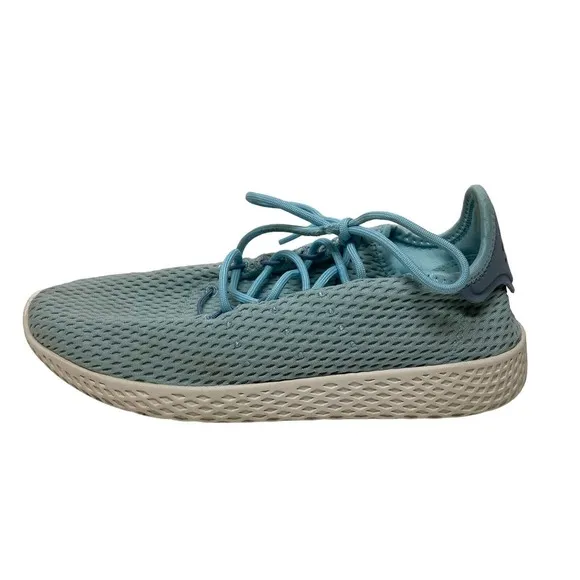 Adidas Tennis Hu X Pharrell Williams Ice Blue CP9802 Youth 6.5 Sneaker Shoes