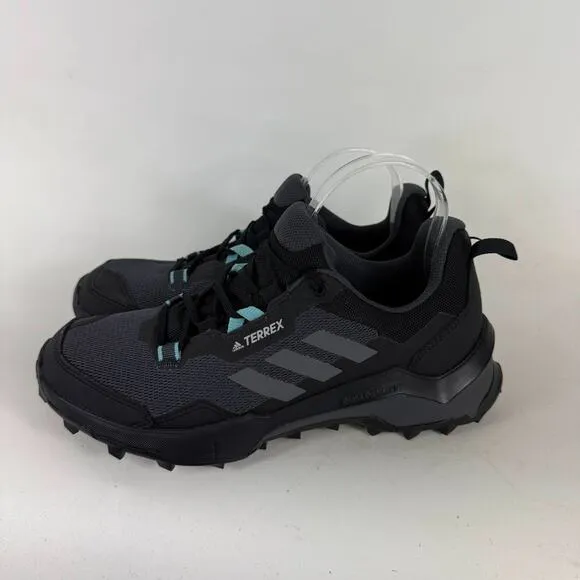 Adidas Terrex AX4 Sneakers Women's 8.5 Gray Mesh Lace Up Low Top Running Shoes